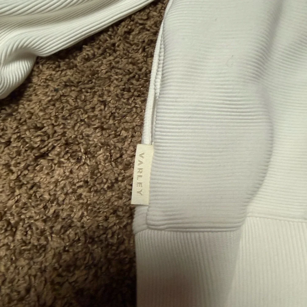 Varley ells jacket in egret